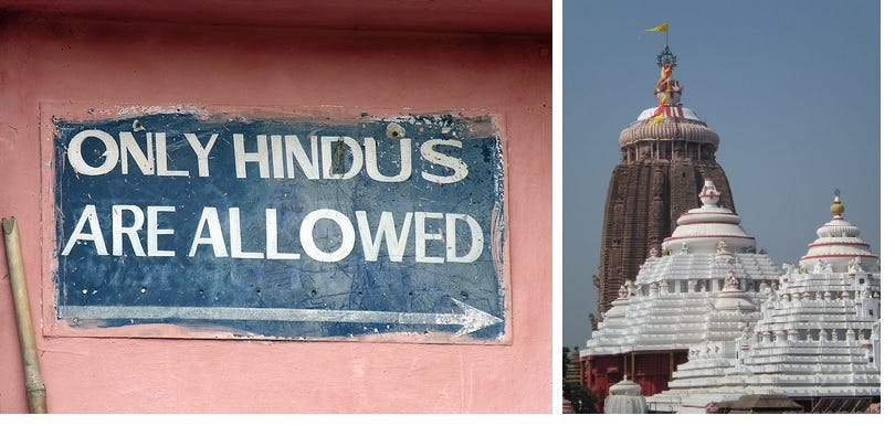 Why are Only Hindus Allowed in the Jagannath Temple in Puri?