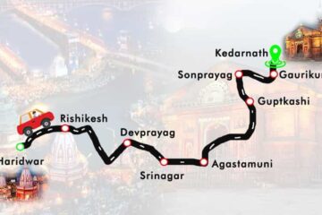 Haridwar to Kedarnath Distance