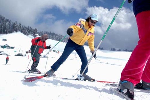 Skiing In Gulmarg