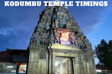 Kodumbu Temple Timings