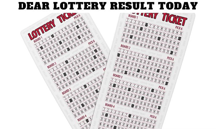 Dear Lottery Result Today
