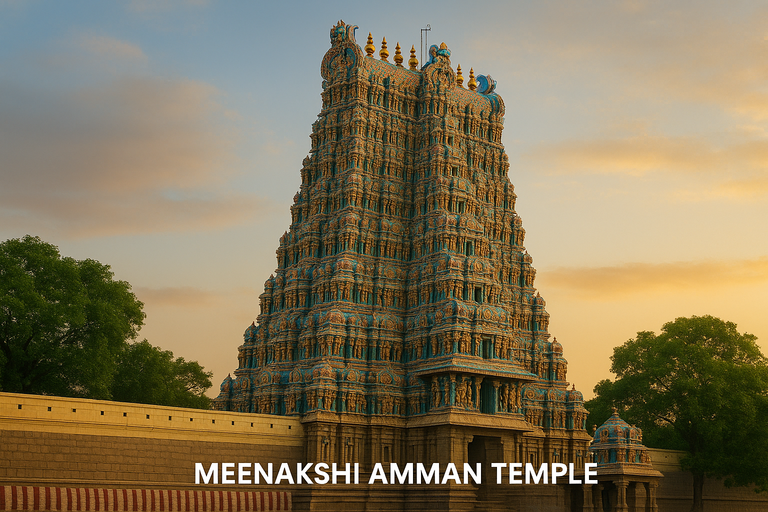 Meenakshi Amman Temple, Madurai, Tamil Nadu