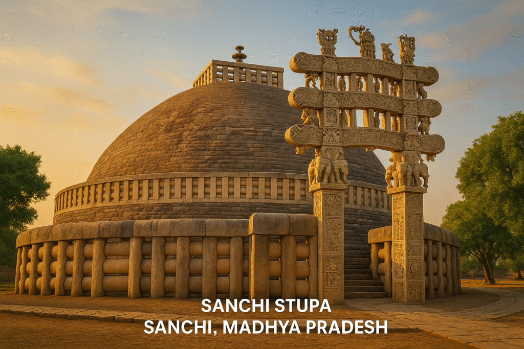 Sanchi Stupa - Top 50 Monuments of India