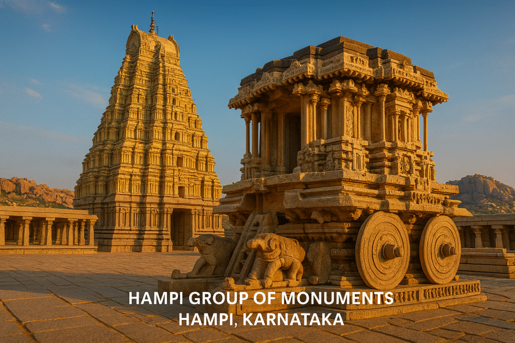 Hampi Group of Monuments - Top 50 Monuments of India