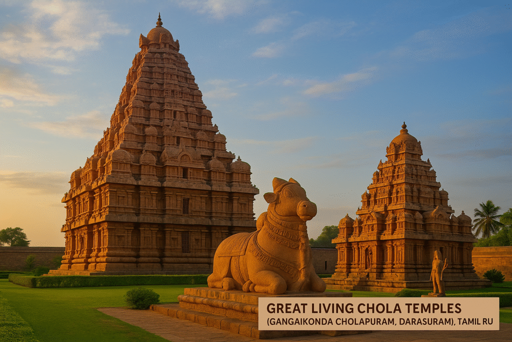 Great Living Chola Temples - Top 50 Monuments of India