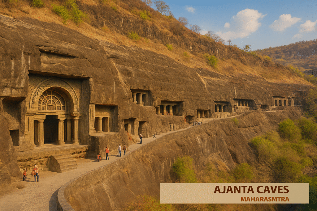 Ajanta Caves - Top 50 Monuments of India