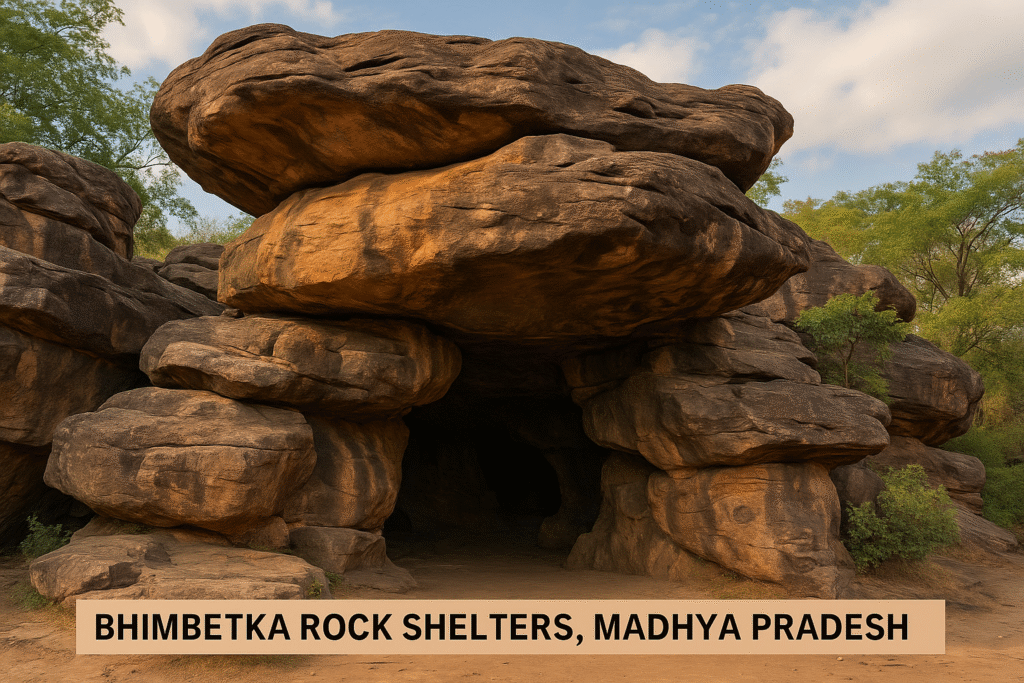 Bhimbetka Rock Shelters - Top 50 Monuments of India