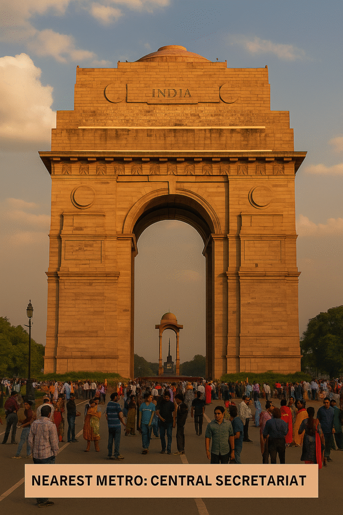 Nearest Metro to India Gate