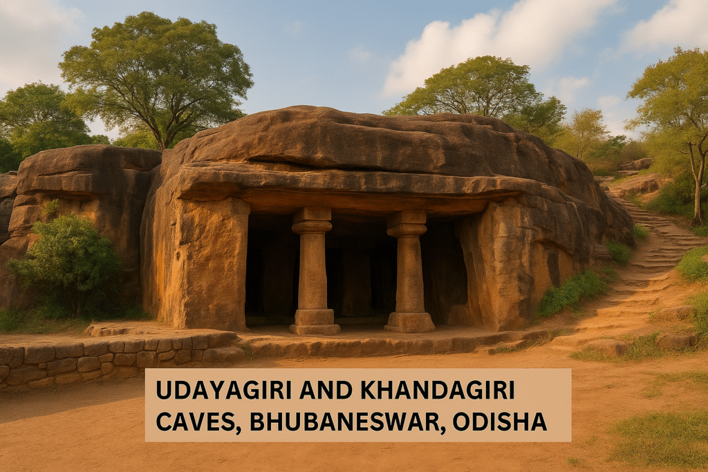Udayagiri and Khandagiri Caves - Top 50 Monuments of India
