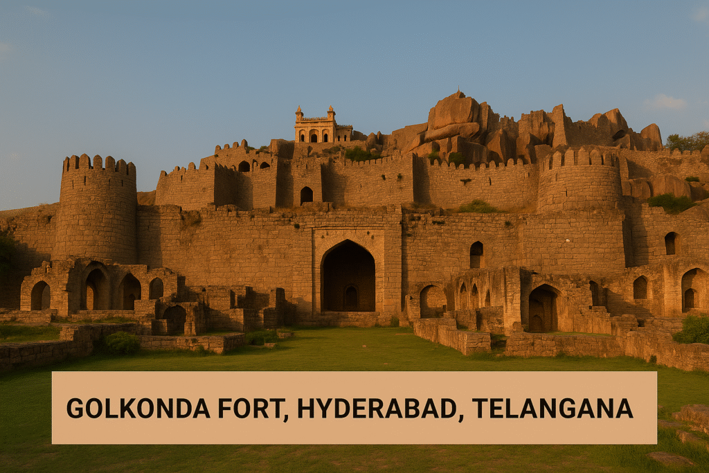 Golkonda Fort - Top 50 Monuments of India
