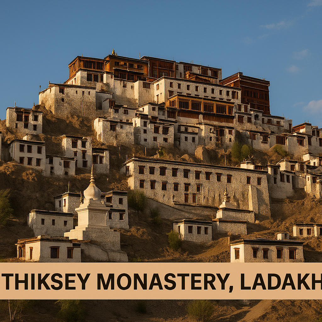 Thiksey Monastery - Top 50 Monuments of India