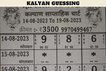 Kalyan Guessing 2025