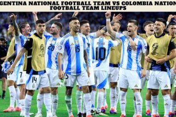 Argentina National Football Team vs Colombia National Football Team Lineups