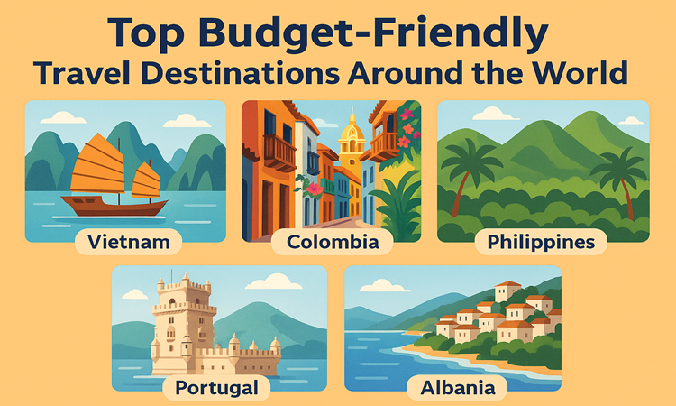 Top Budget Friendly Travel Destinations Around the World