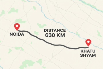 Noida to Khatu Shyam Distance