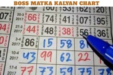 Boss Matka Kalyan Chart
