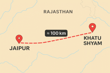 Jaipur to Khatu Shyam Distance
