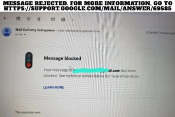 Message rejected. For more information, go to httpssupport.google.commailanswer69585