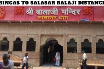 Ringas To Salasar Balaji Distance