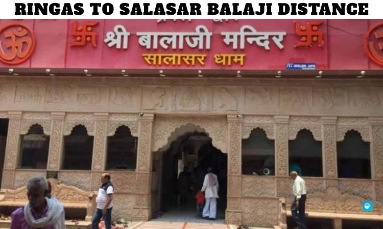 Ringas To Salasar Balaji Distance