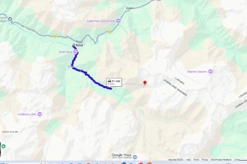 Baltal to Amarnath Distance