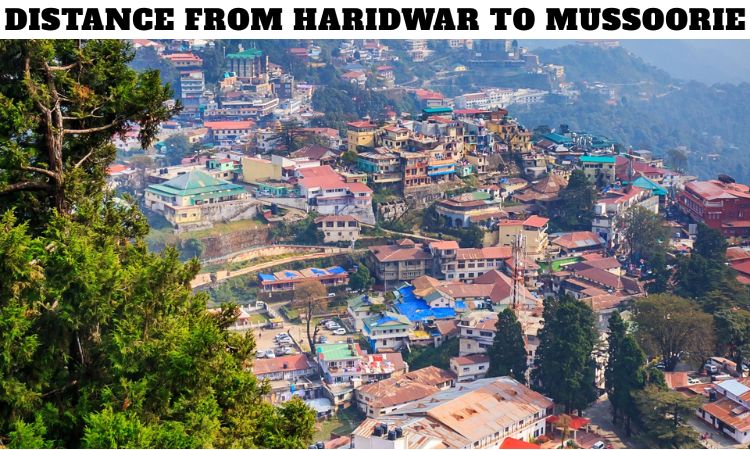 Distance from Haridwar to Mussoorie