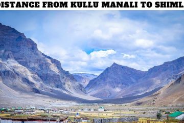 Distance from Kullu Manali to Shimla